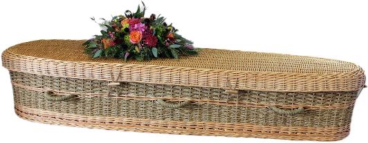 renewable seagrass casket
